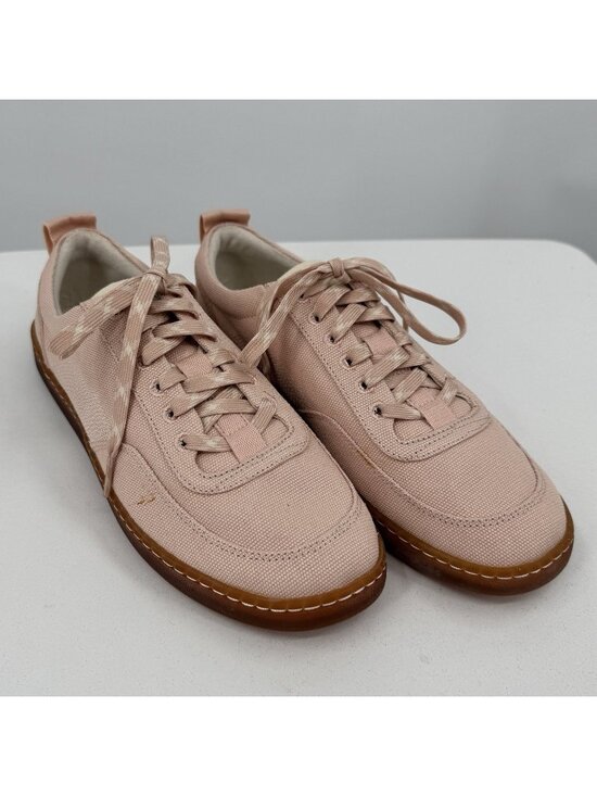 Everlane Shoes - Everlane Tread Bare Sneaker size 10 Women's in Pink Canvas Classic Lace-up Shoes
